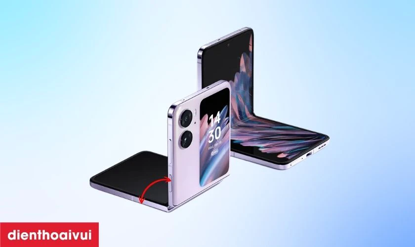 Thiết kế gập hiện đại, độc đáo
