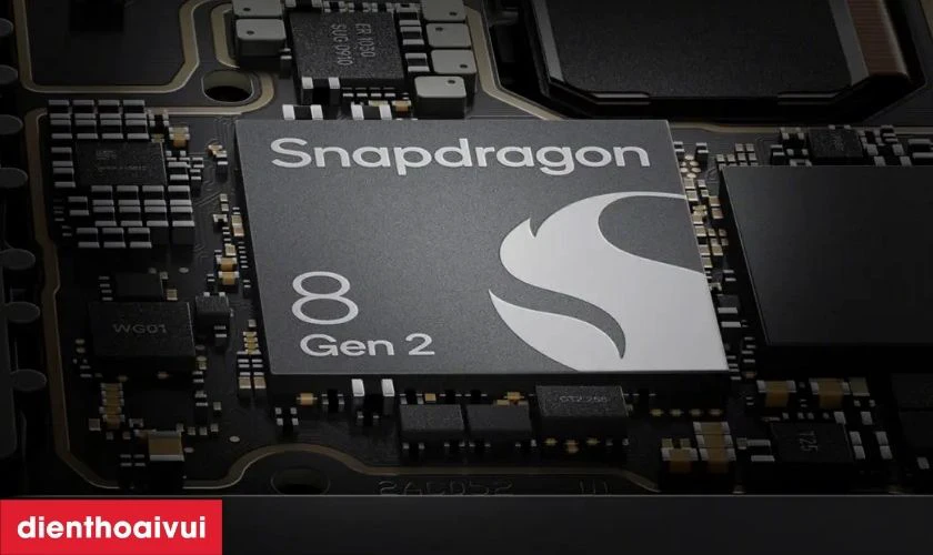 Hiệu năng mạnh mẽ với Snapdragon 8 Gen 2
