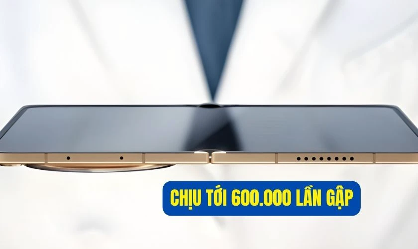 OPPO Find N6 được thiết kế bền bỉ, chịu tới 600.000 lần gập