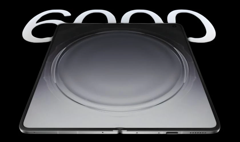 Pin Glacier 6.000 mAh, sạc nhanh 80W cho trải nghiệm liền mạch