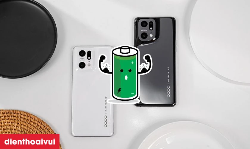 Sạc nhanh SuperVOOC 80W và pin bền bỉ