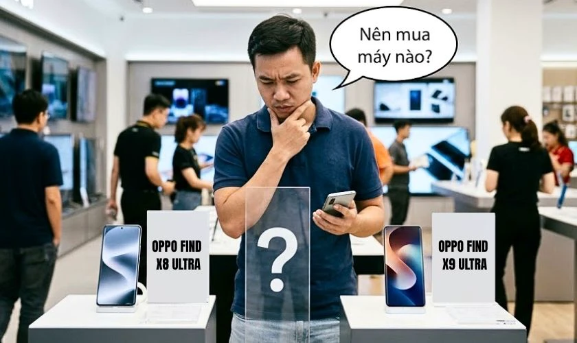 OPPO Find X9 Ultra vs OPPO Find X8 Ultra: Nên mua máy nào?
