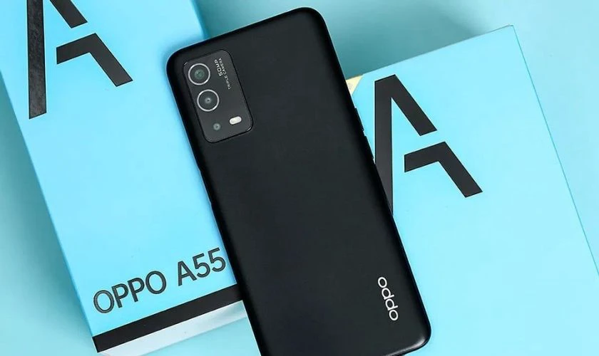 OPPO A55 sở hữu hiệu năng mạnh đáp ứng tốt nhu cầu hàng ngày