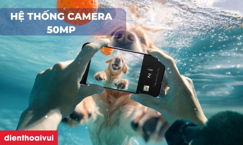Hệ thống Camera 50MP chuy&ecirc;n nghiệp v&agrave; c&ocirc;ng nghệ AI
