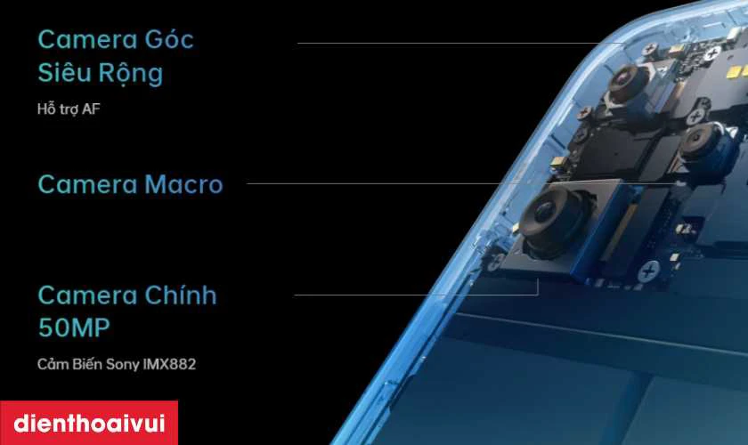 Camera 50MP chuy&ecirc;n nghiệp, Selfie 32MP ấn tượng