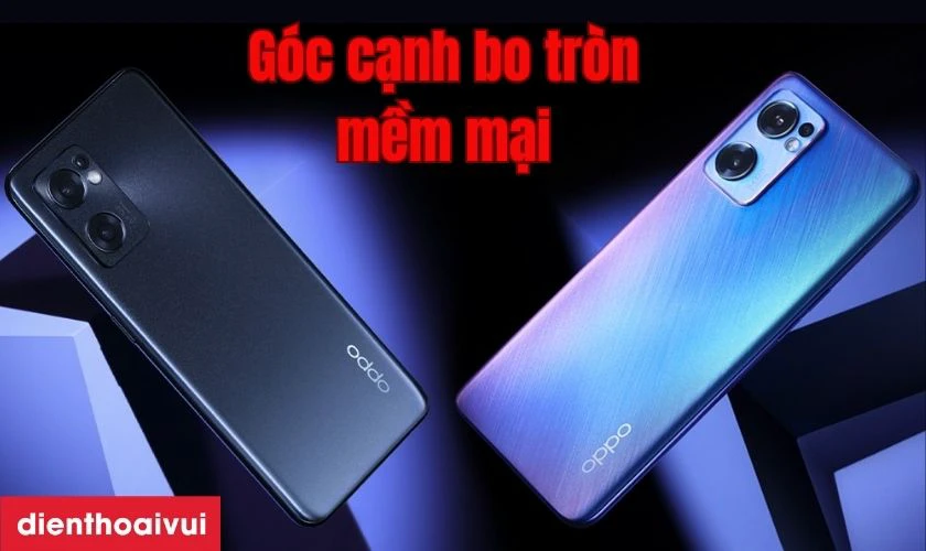 OPPO Reno 7 5G có thiết kế sang trọng với mặt lưng kính