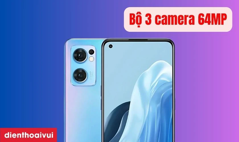 Bộ 3 camera 64MP