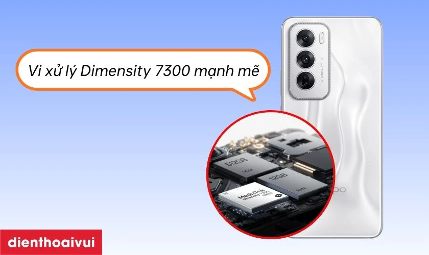 Vi xử l&yacute; Dimensity 7300 cho hiệu năng mạnh mẽ