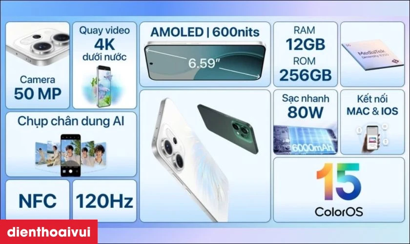 Kết nối 5G và các tính năng đặc biệt