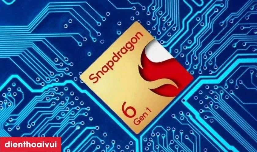 Trang bị Snapdragon 6 Gen 1, RAM 8GB cùng ROM 256GB