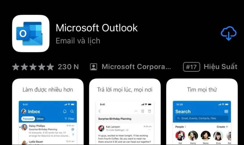 Cách tải và đăng nhập Outlook trên điện thoại