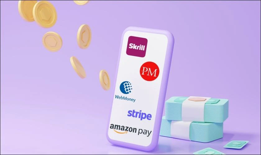 Các ứng dụng thanh toán trực tiếp quốc tế giống PayPal