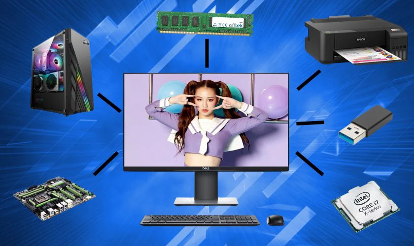 Các thành phần chính của PC bao gồm những gì?