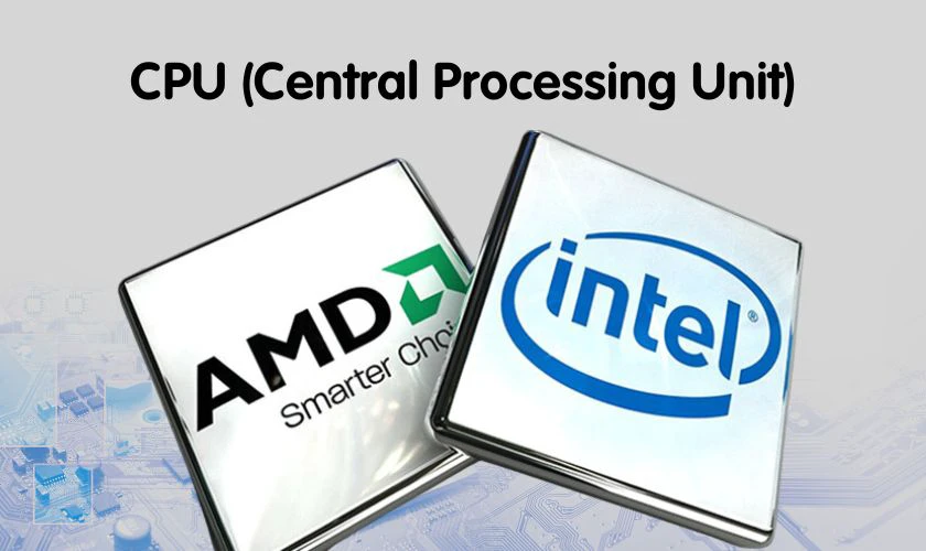 CPU (Central Processing Unit) là bộ xử lý trung tâm của máy tính để bàn