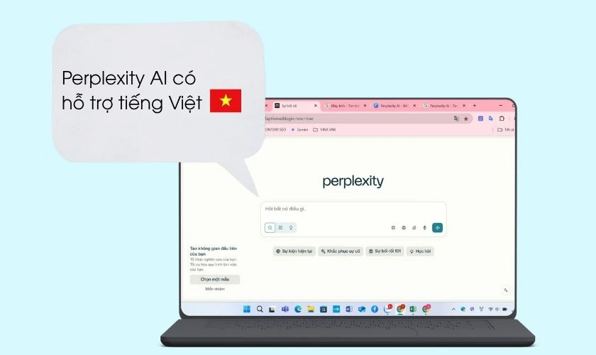Perplexity AI có hỗ trợ tiếng Việt không?