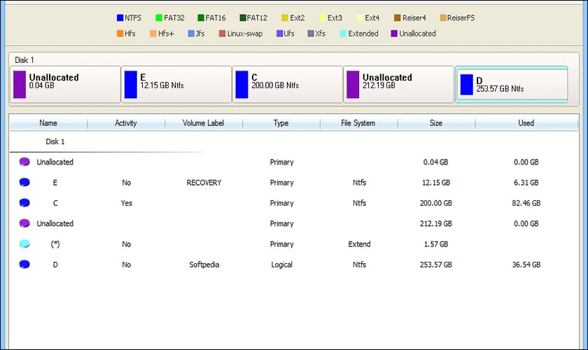 Phần mềm chia ổ cứng Tenorshare Partition Manager