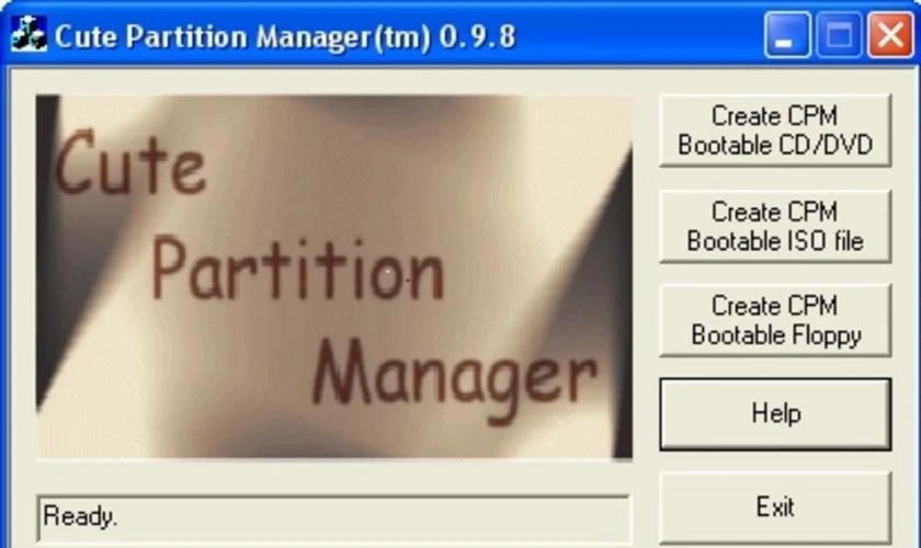 Cute Partition Manager - Phần mềm gộp ổ cứng chuyên sâu