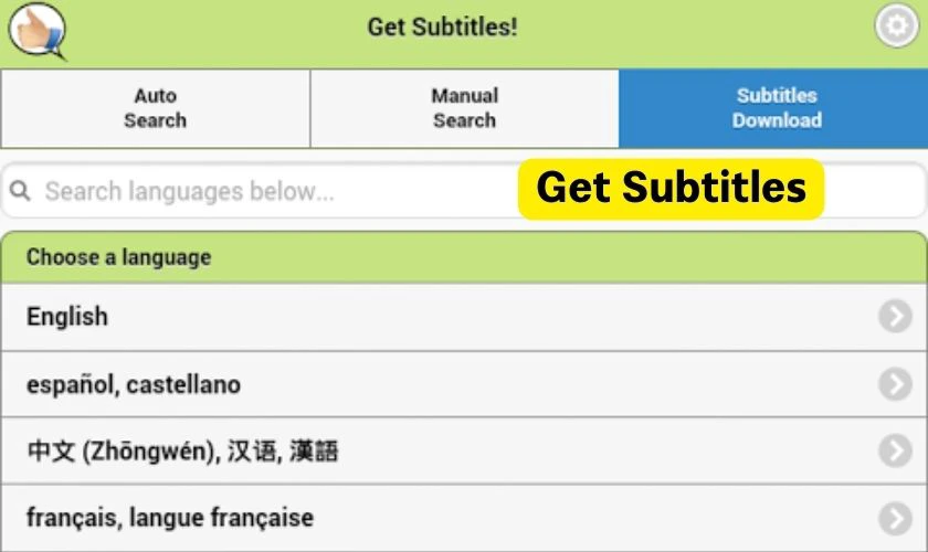 Get Subtitles ứng dụng có thể sử dụng trên mọi thiết bị 