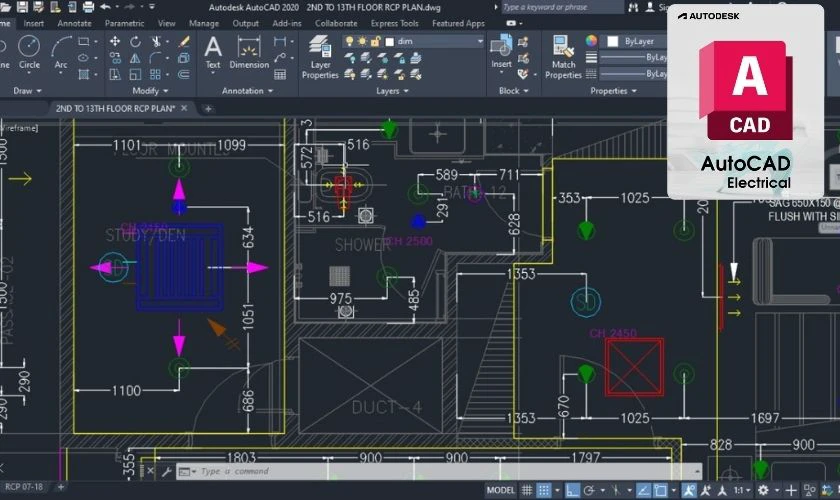 Phần mềm vẽ mạch điện Autocad Electrical