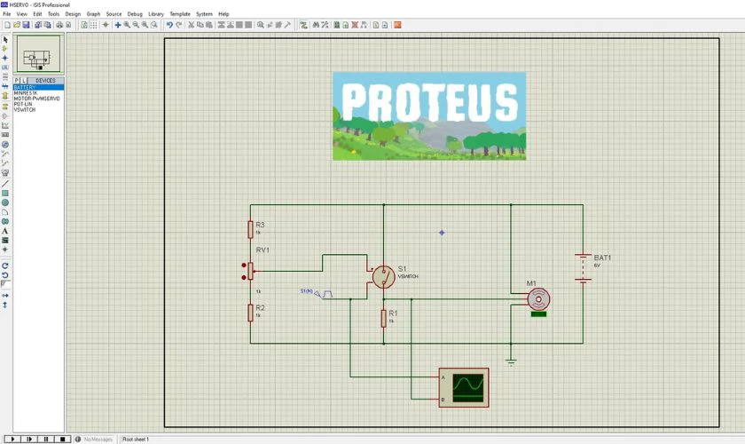 Proteus là phần mềm phổ biến trong việc mô phỏng và thiết kế mạch điện tử