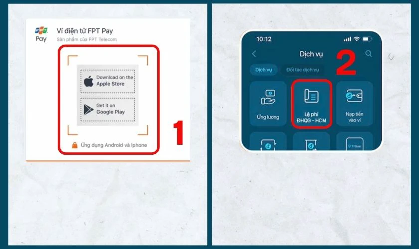 Thanh toán lệ phí thi Đánh giá năng lực 2025 qua FPT Pay