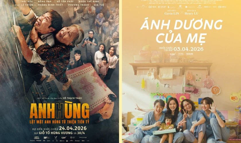 Phim chiếu rạp 30/4 1/5/2026 nào đáng xem nhất?