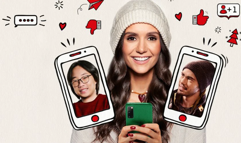 Love Hard khai thác chủ đề hẹn hò online