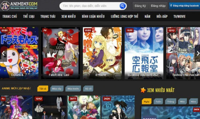 Anime47 - Web xem phim hoạt hình thuyết minh tốt nhất