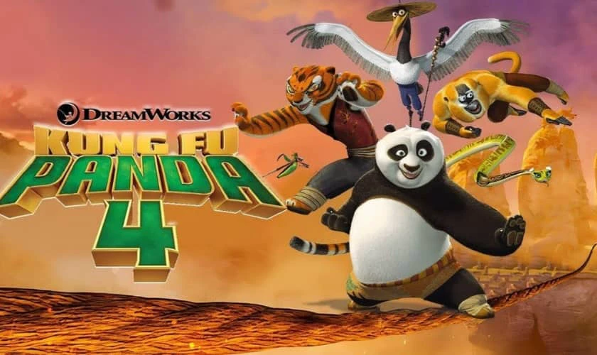 Phim lẻ hoạt hình Kungfu Panda 4