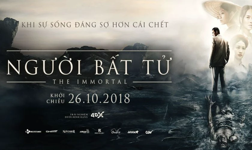 Người Bất Tử gây được nhiều ấn tượng nhờ diễn xuất tốt của dàn diễn viên chính