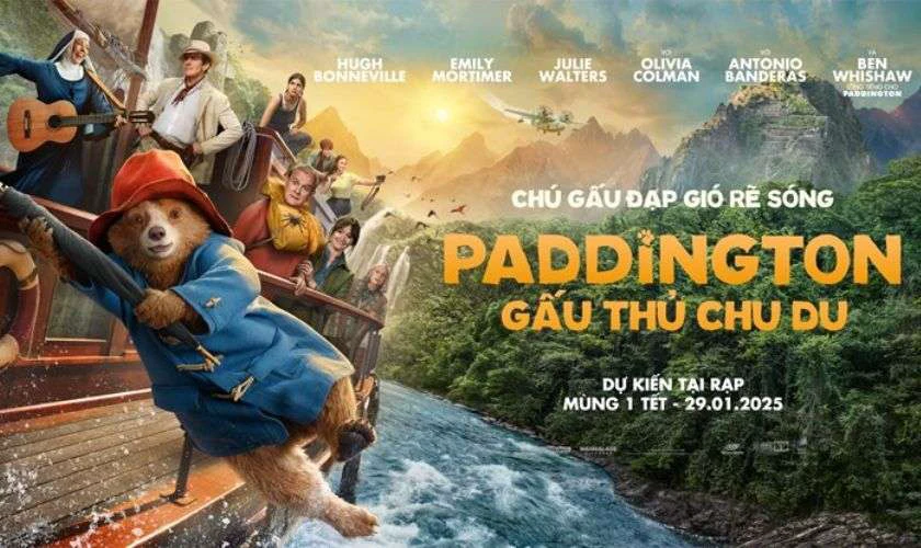 Paddington: Gấu Thủ Chu Du — (lồng tiếng) Hugh Bonneville, Emily Mortimer, Ben Whishaw