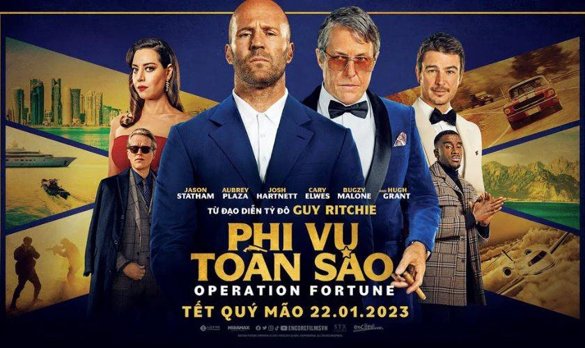 Phi Vụ Toàn Sao là phim điệp viên hành động hài