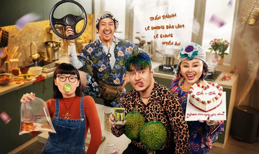 Bộ Tứ Báo Thủ - Phim Tết chiếu rạp 2025 của Trấn Thành