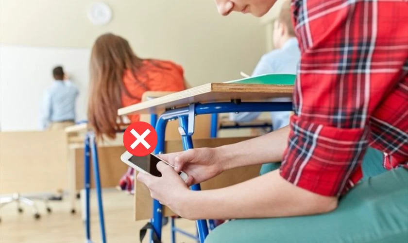Hạn chế thiết bị gây xao nhãng