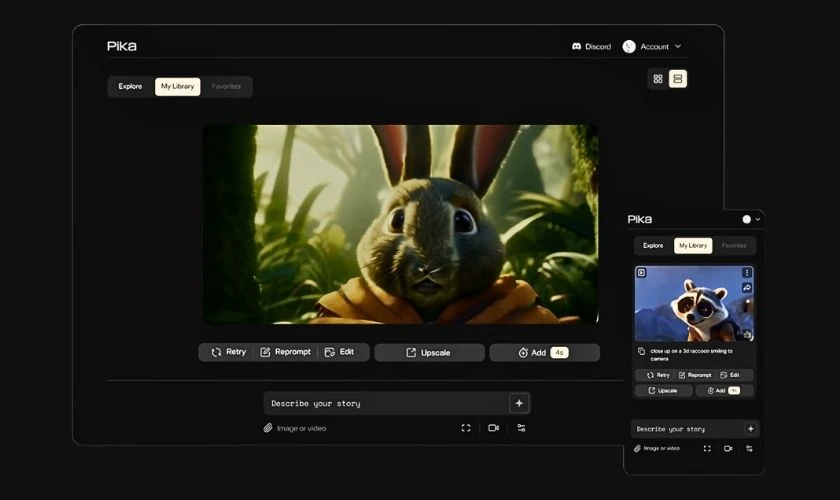 Ưu điểm của Pika AI là gì?
