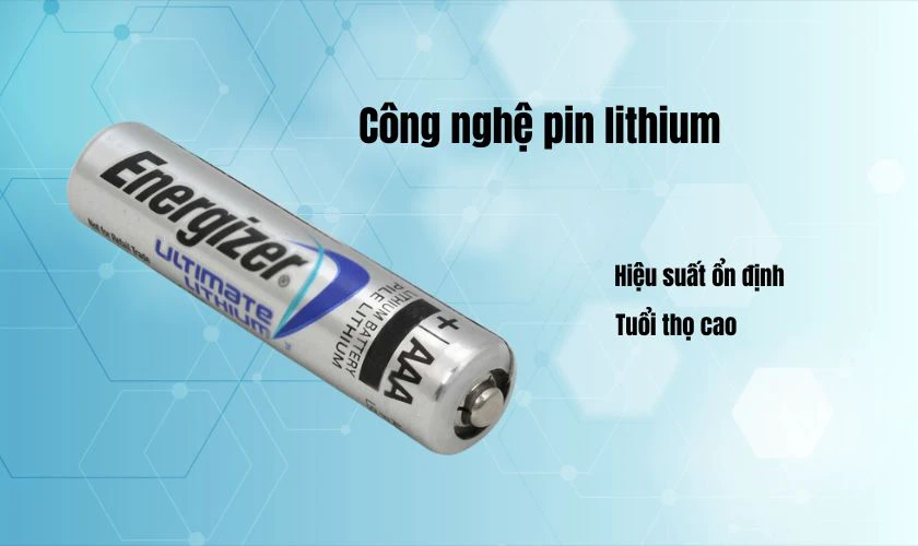 Pin AAA ngày nay sử dụng đa dạng công nghệ