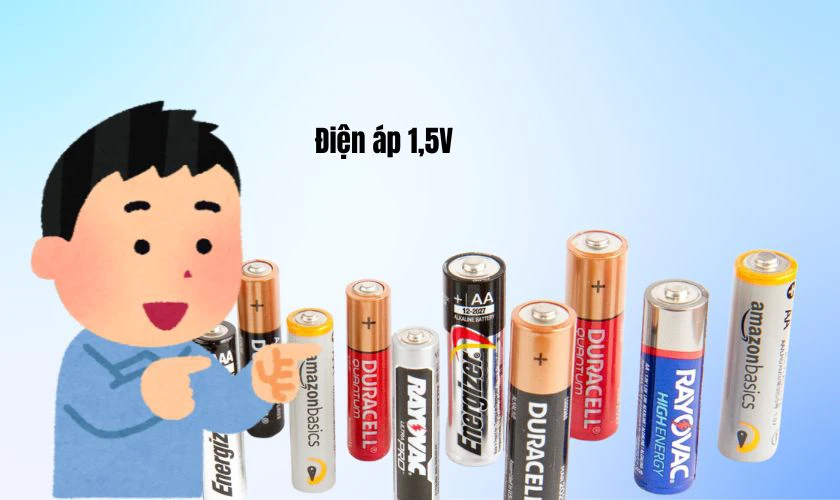 Đảm bảo pin AAA mà bạn mua tương thích với thiết bị