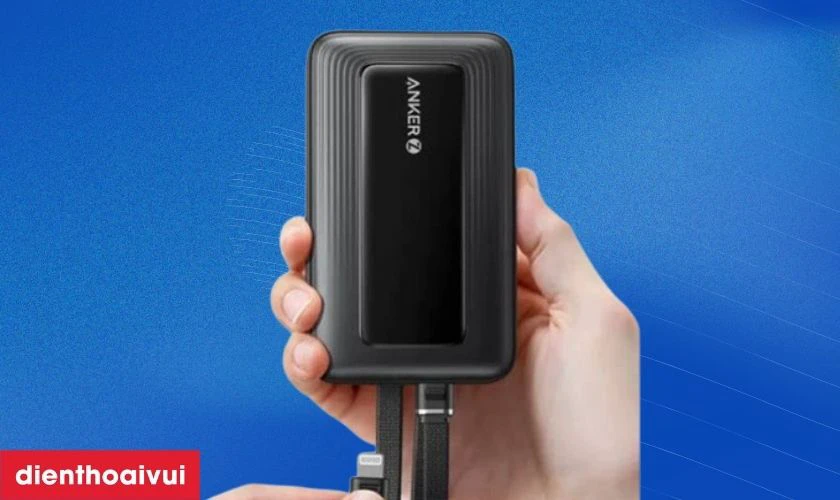 Tích hợp 2 cổng sạc tiện lợi kèm cáp Type-C