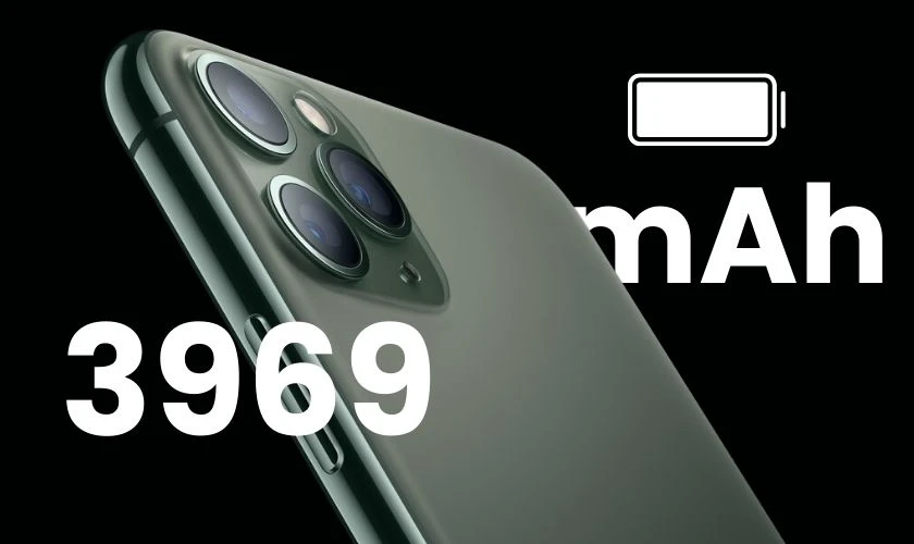 Dung lượng pin iPhone 11 Pro Max bao nhiêu mAh?