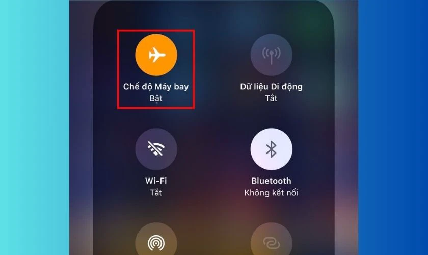 Bật chế độ máy bay cho iPhone 14 Pro Max