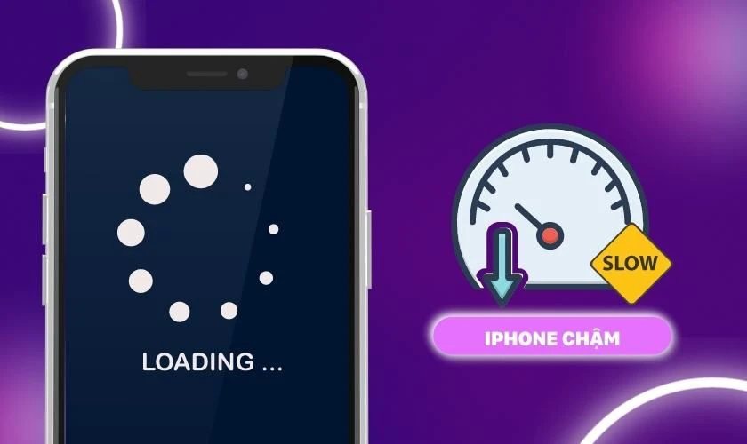 Hiệu năng giảm, tốc độ xử lý của máy trở nên chậm chạp hơn