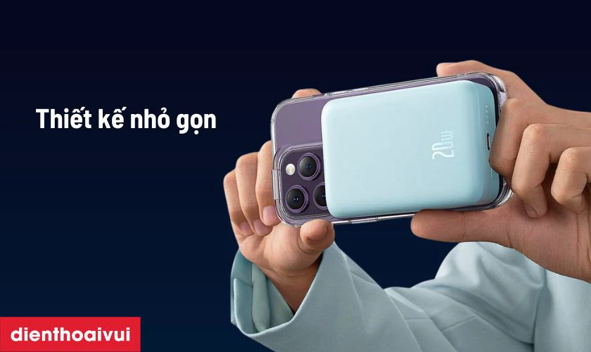Thiết kế nhỏ gọn, dễ mang theo