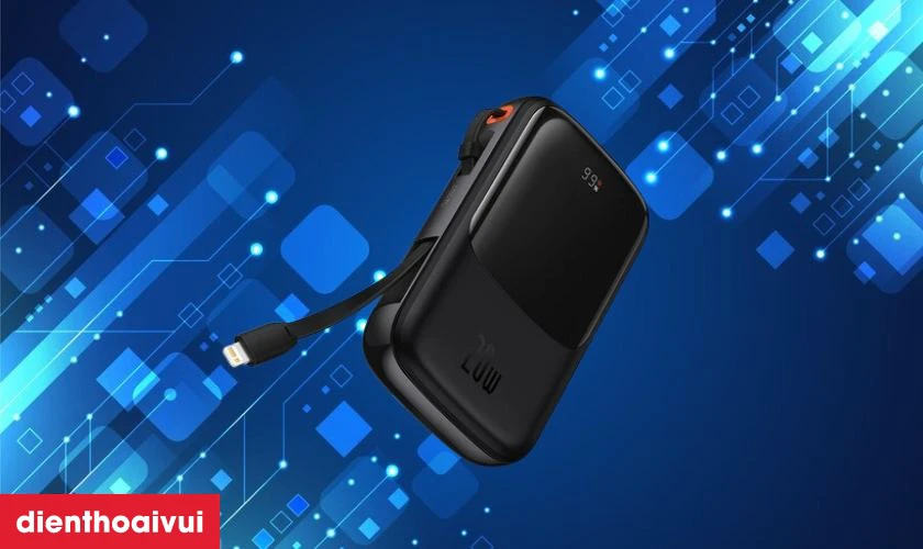 Đặc điểm nổi bật của pin sạc dự phòng sạc nhanh Baseus Qpow Pro 20.000mAh 20W