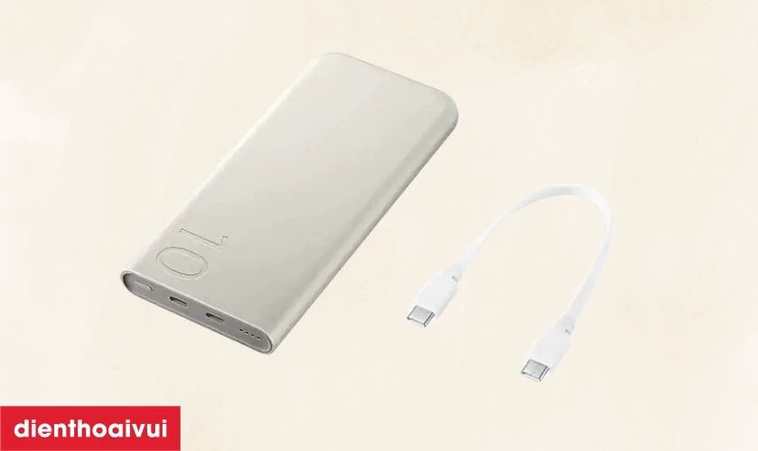 Đặc điểm của Pin sạc dự phòng Samsung EB-P3400X 10.000mAh sạc nhanh 25W Chính Hãng