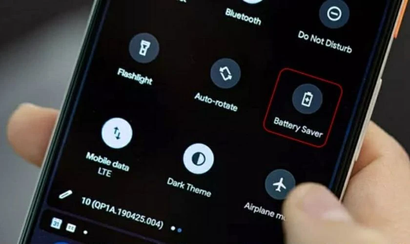 Bật chế độ tiết kiệm pin (Power Saving Mode)