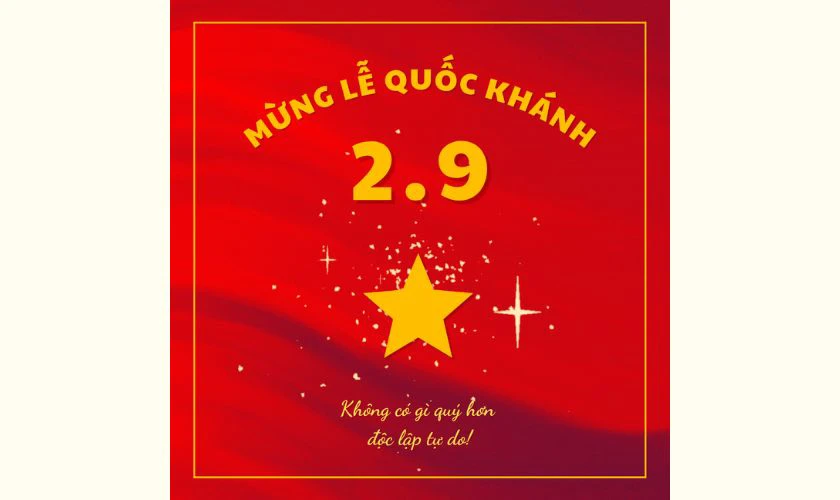 Hình nền ngày 2/9 độc đáo, rực rỡ