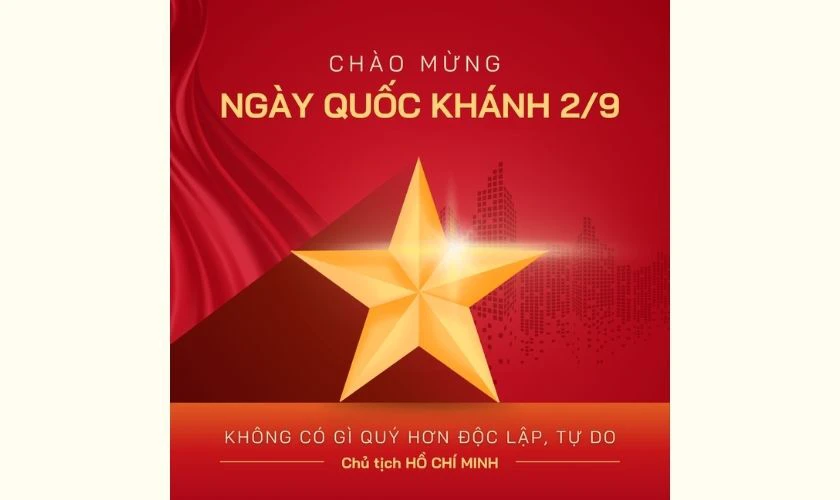 Poster kỉ niệm 80 năm ngày Quốc Khánh 2/9/2025