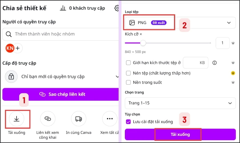 Chỉnh sửa nội dung và hình ảnh