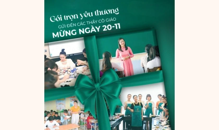 Poster khuyến mãi 20/11