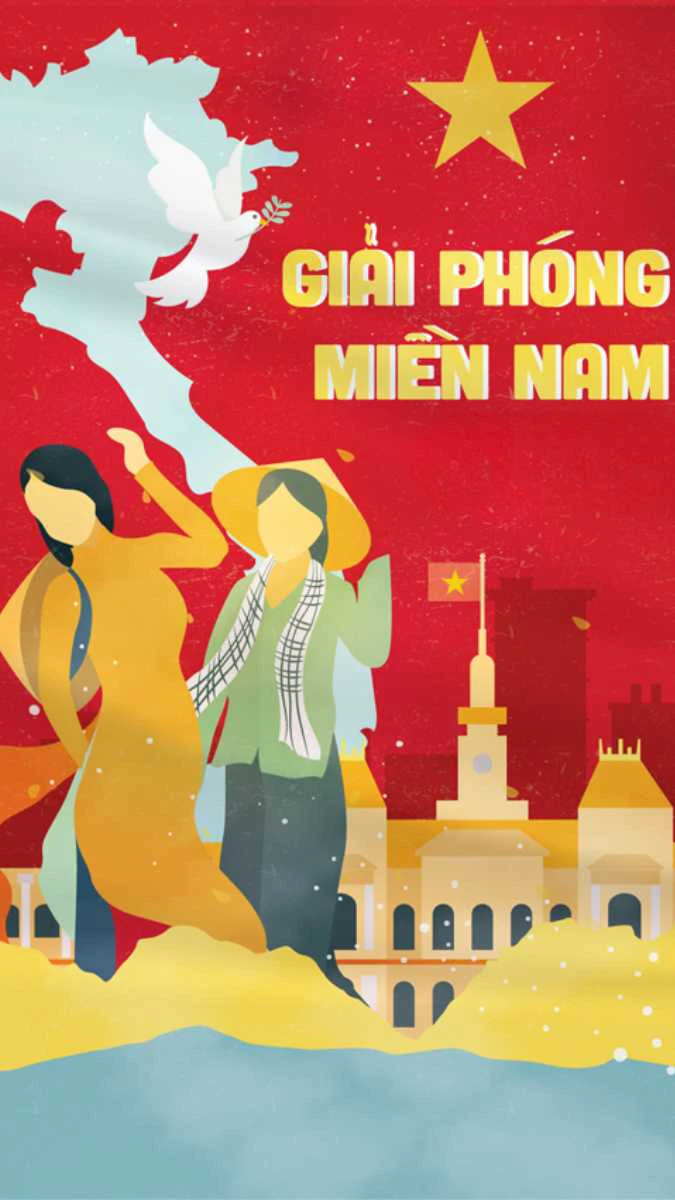 Poster nghỉ lễ 30/4 Full HD, miễn phí, ấn tượng